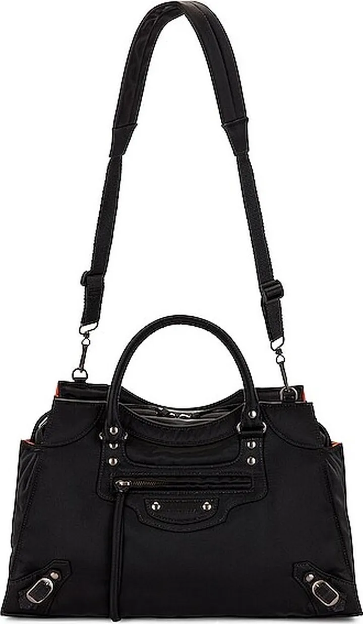 Balenciaga Medium Neo Classic City Duffle Bag in Black