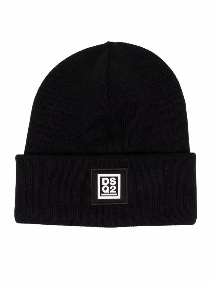 Logo-Patch Beanie Hat