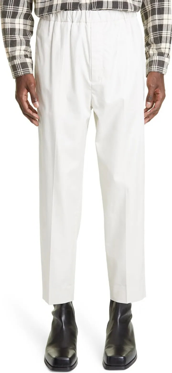 Men's Cotton Twill Crop Pants