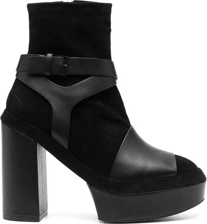 Layered Platform Boots