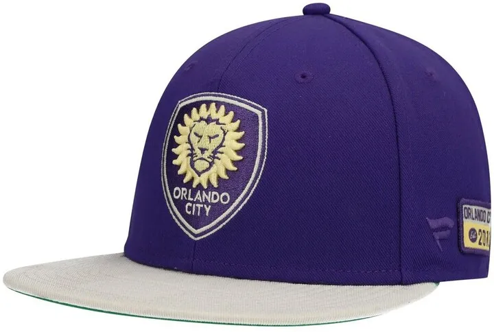Men's Purple Orlando City Sc True Classic Snapback Hat