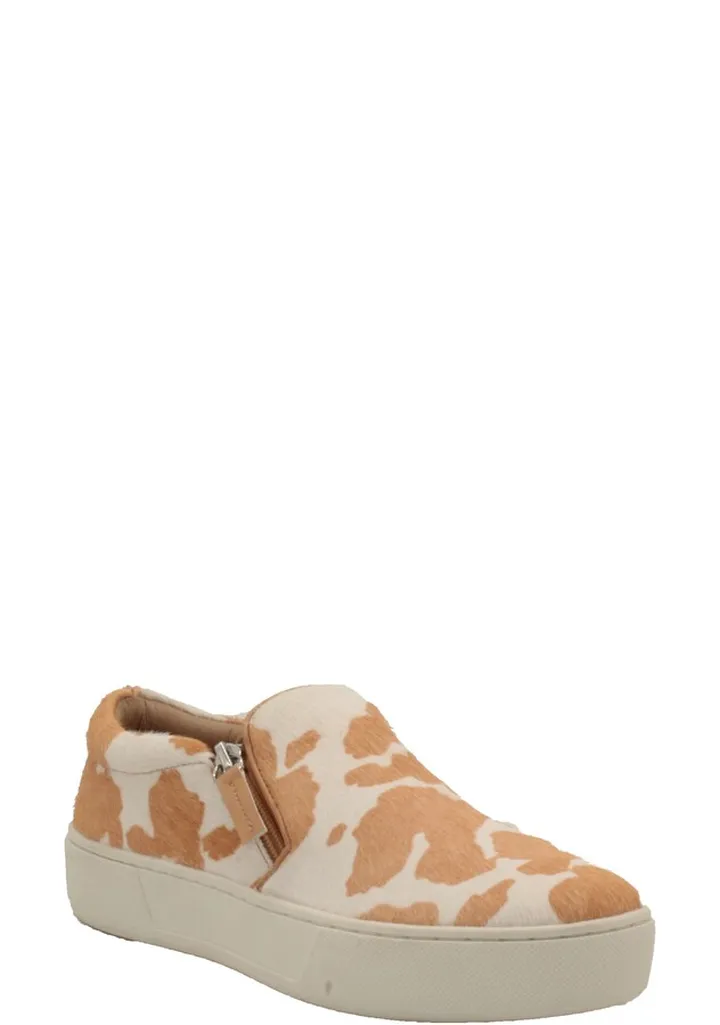 Normande Genuine Calf Hair Platform Sneaker