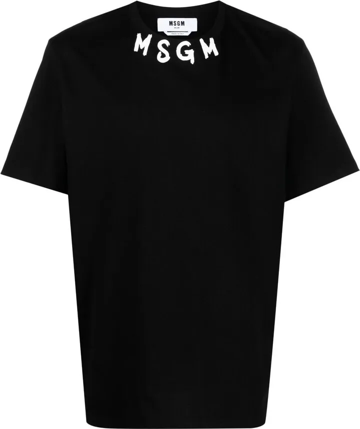 logo-print T-shirt