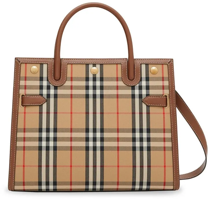 medium Vintage Check tote