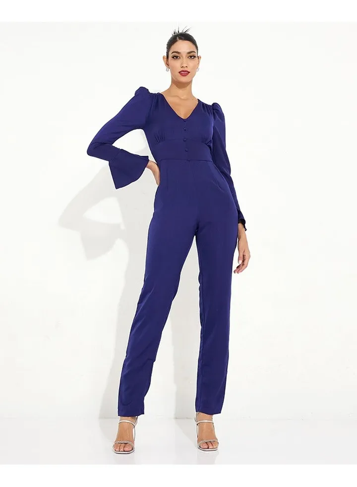 Little Mistress Satin Jumpsuit