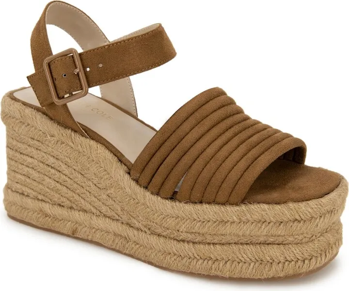 Kenneth Cole New York Women's Shelby Espadrille Platform Sandals Women's Shoes