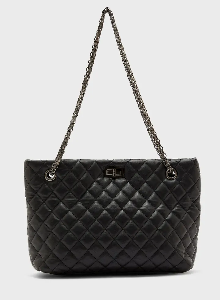 Quilted Tote Bag