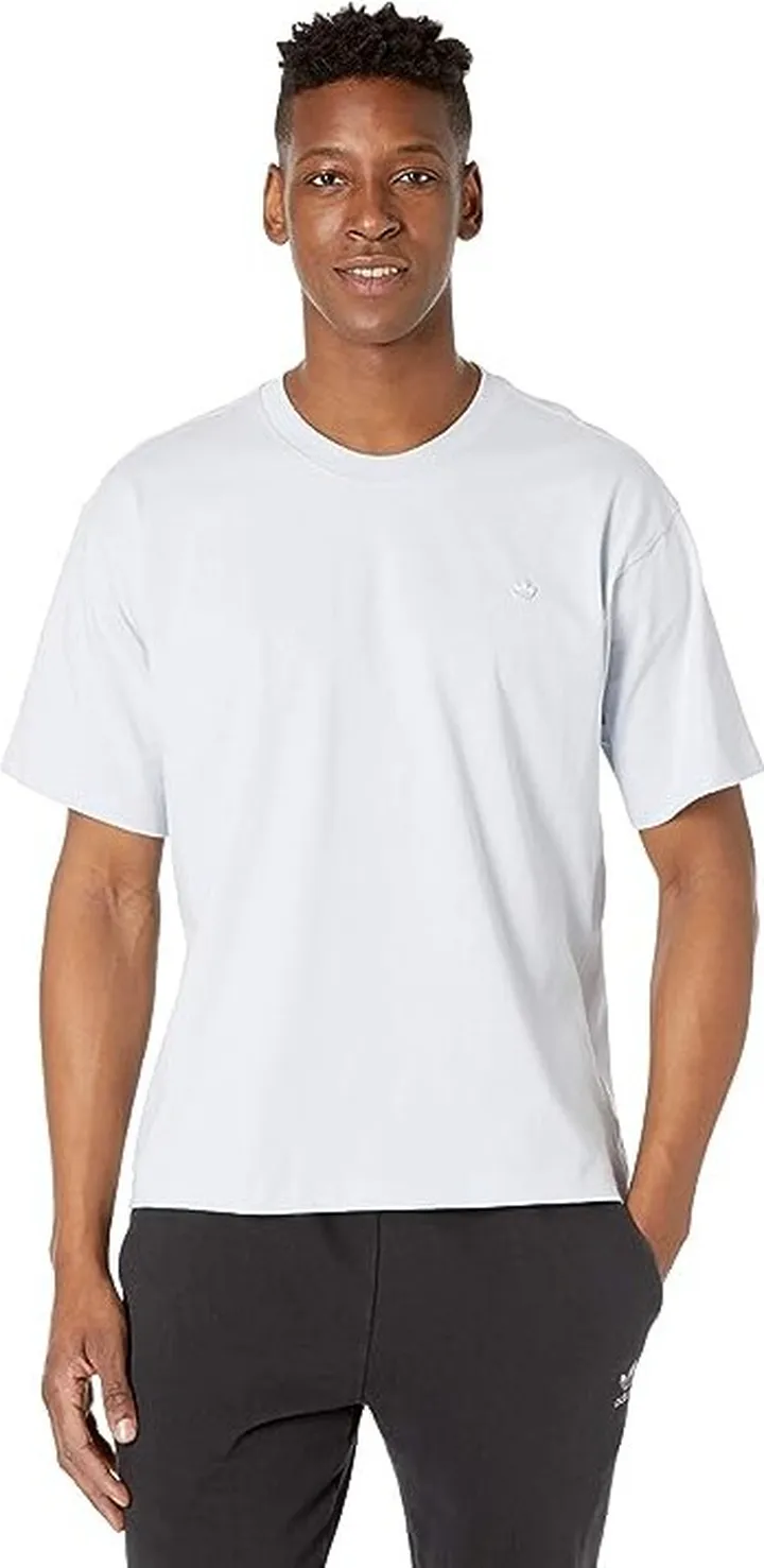 adidas Originals Organic Cotton Premium Tee (Halo Blue) Clothing