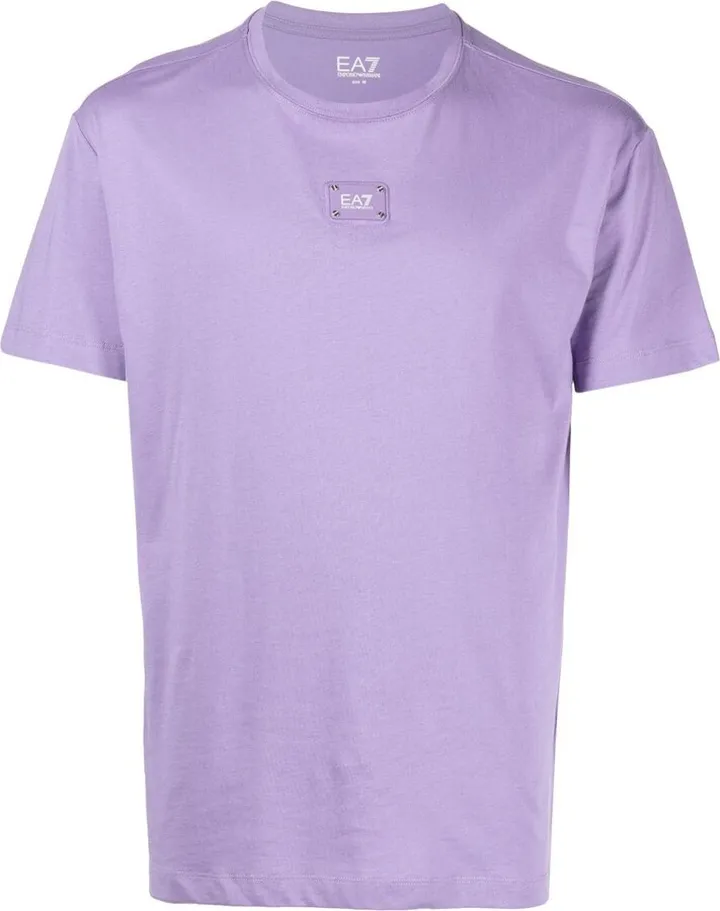 logo-plaque cotton T-shirt