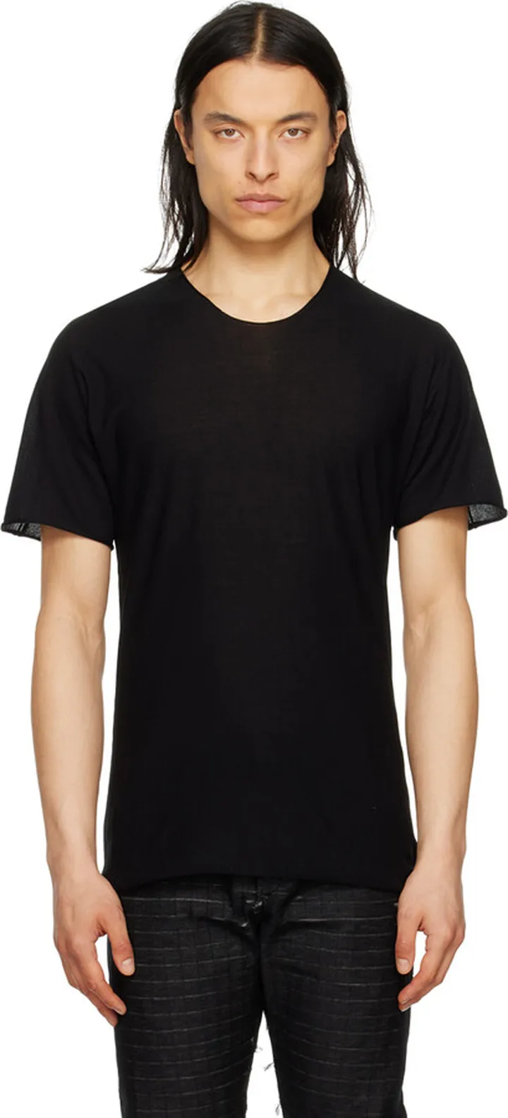 Label Under Construction Black Parabolic T-Shirt