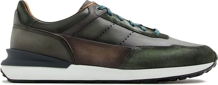 Panelled Low-Top Sneakers