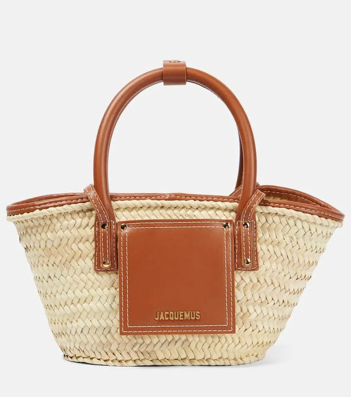 Le Panier Soleil Small woven tote bag