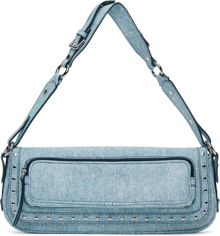 BY FAR Blue Maddy Bag