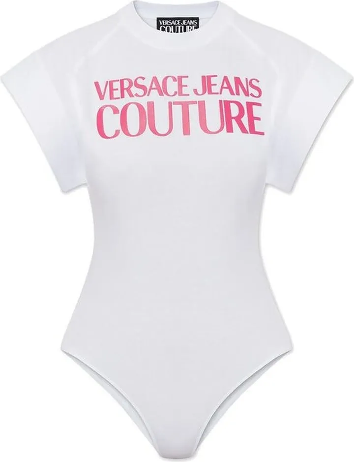 Versace Jeans Couture Logo-Printed Bodysuit