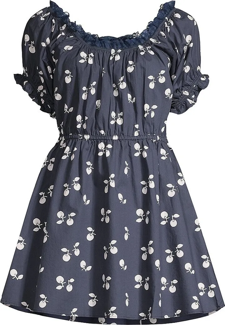 Ava Off-The-Shoulder Nightgown