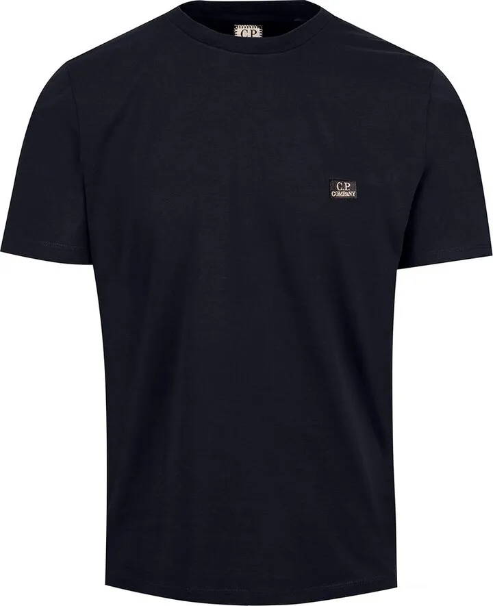 C.P. Company Logo-Embroidered Short-Sleeved T-Shirt