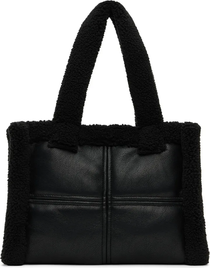 Stand Studio Black Mini Liz Tote