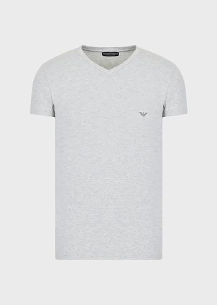Basic V-neck underwear T-shirt