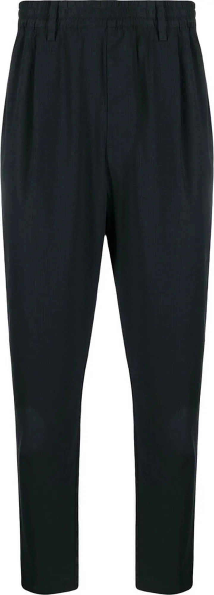 Black Tapered Leg Trousers