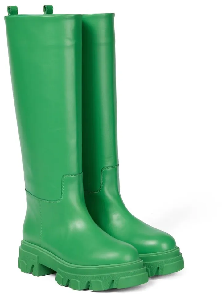 GIA X PERNILLE TEISBAEK Perni 07 leather knee-high boots