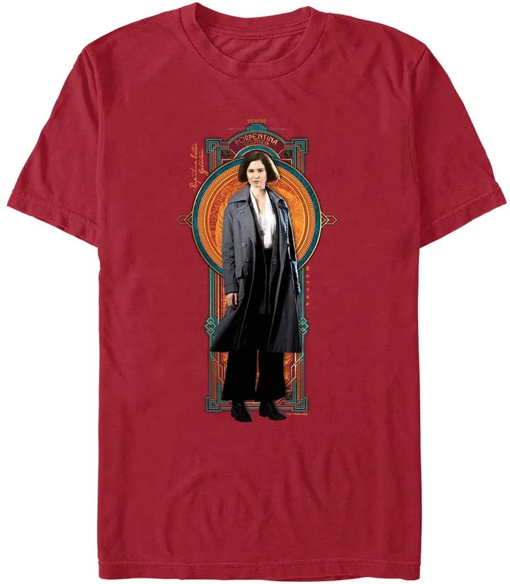 Men's Fantastic Beasts and Where to Find Them Tina Deco Short Sleeve T-shirt