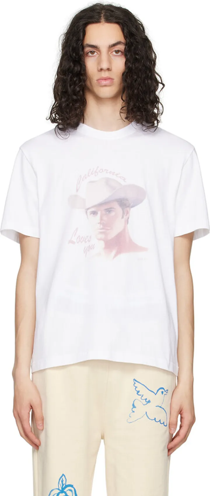 Carne Bollente SSENSE Exclusive White Midnight Cowboys T-Shirt