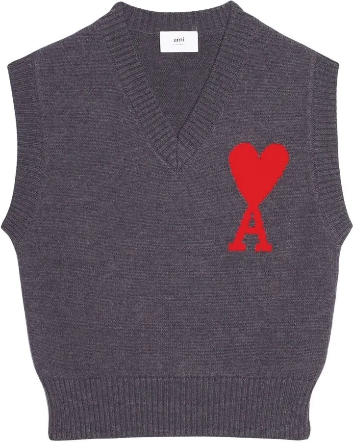 Ami de Coeur wool vest