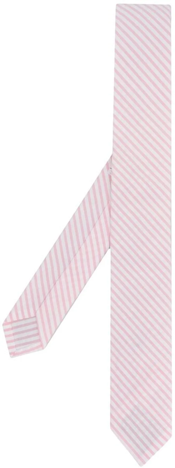 Striped Seersucker Tie