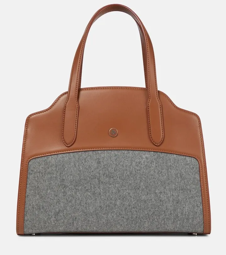 Sesia Medium leather tote