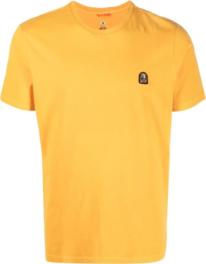 logo-patch cotton T-shirt
