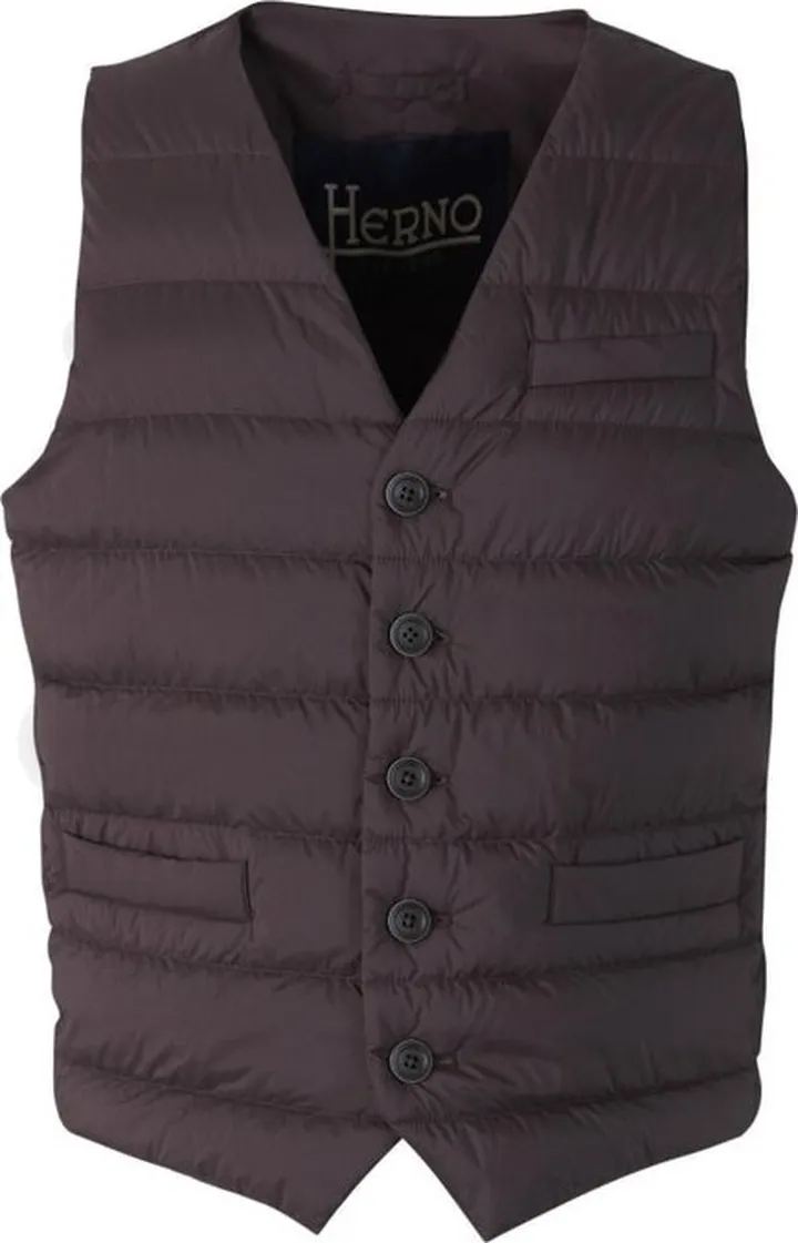 Herno Padded Button-Up Gilet