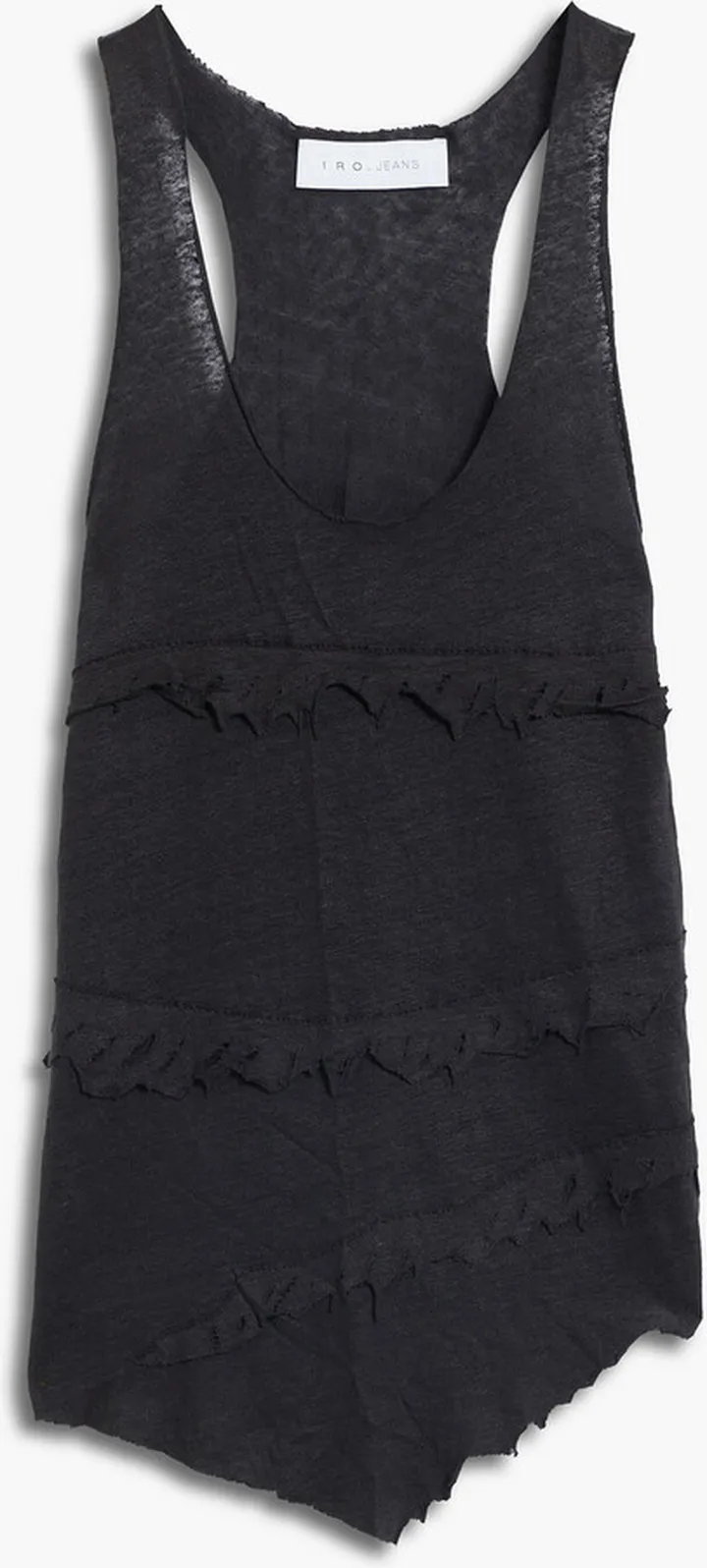 Boham distressed slub linen tank