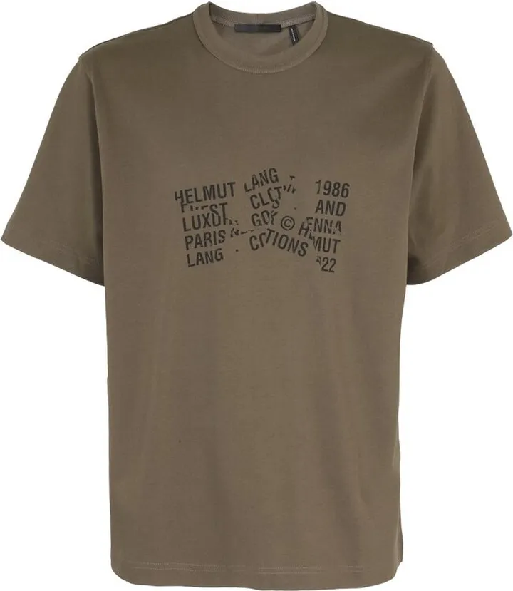 Helmut Lang Crumple Logo T-Shirt