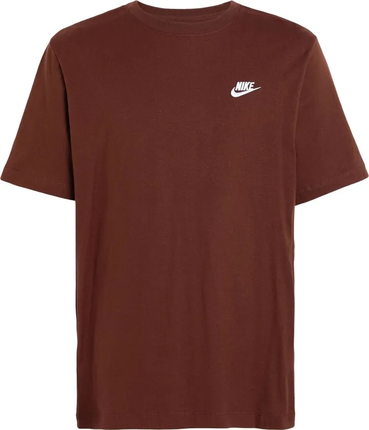 Nike Sportswear Club Men's T-shirt T-shirt Brown