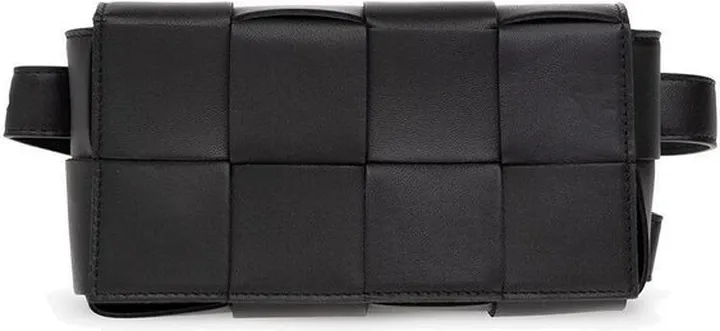 Bottega Veneta Cassette Mini Intreccio Belt Bag
