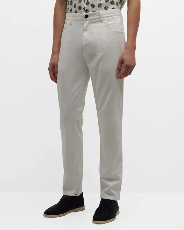 Men's Cotton-Cashmere 5-Pocket Pants