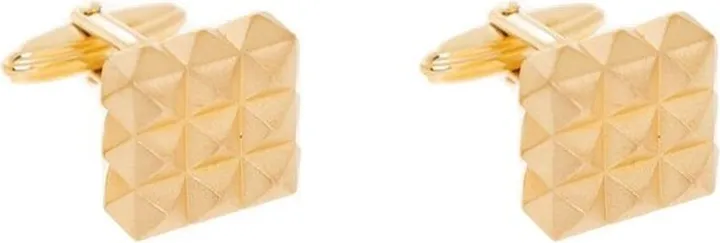 Lanvin Studded Logo Engraved Cufflinks