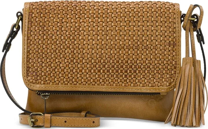 Patricia Nash Corfu Small Leather Crossbody Bag