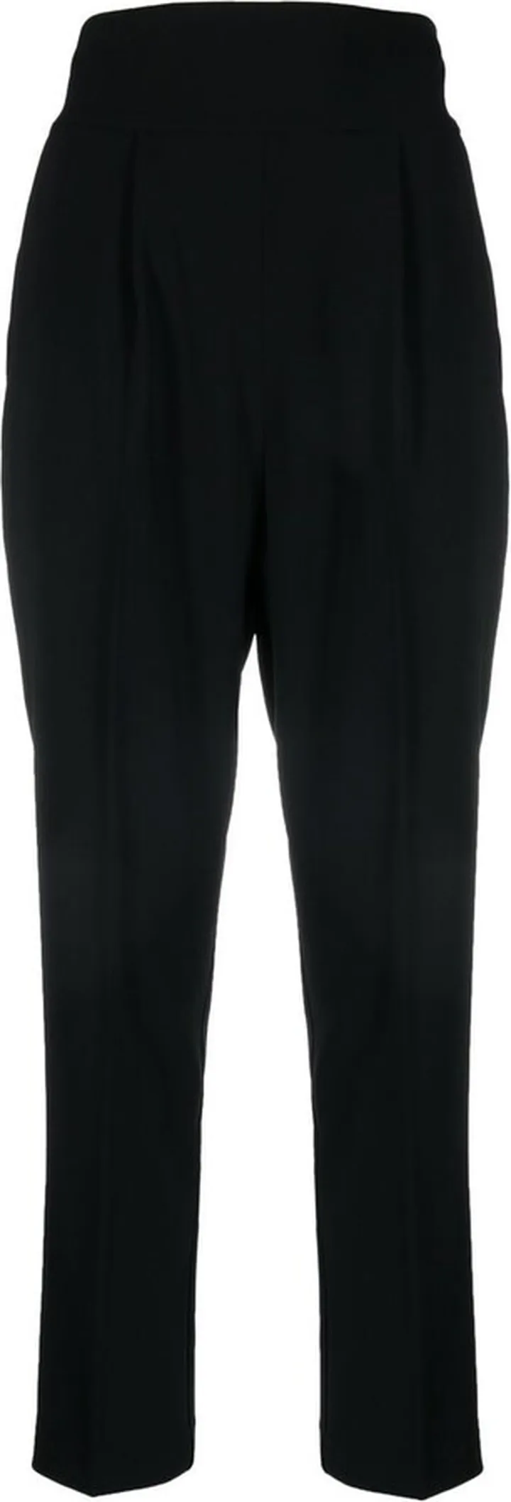 High-Waisted Cropped Trousers