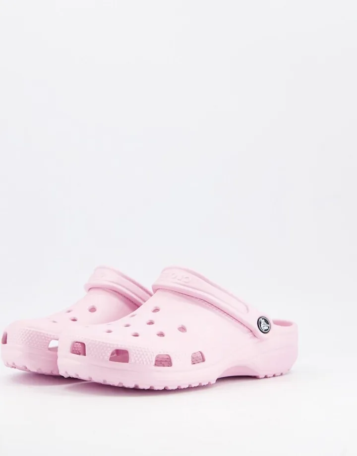 Crocs classic clogs in ballerina pink