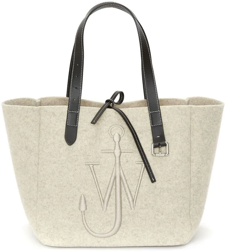 Belt felt tote bag
