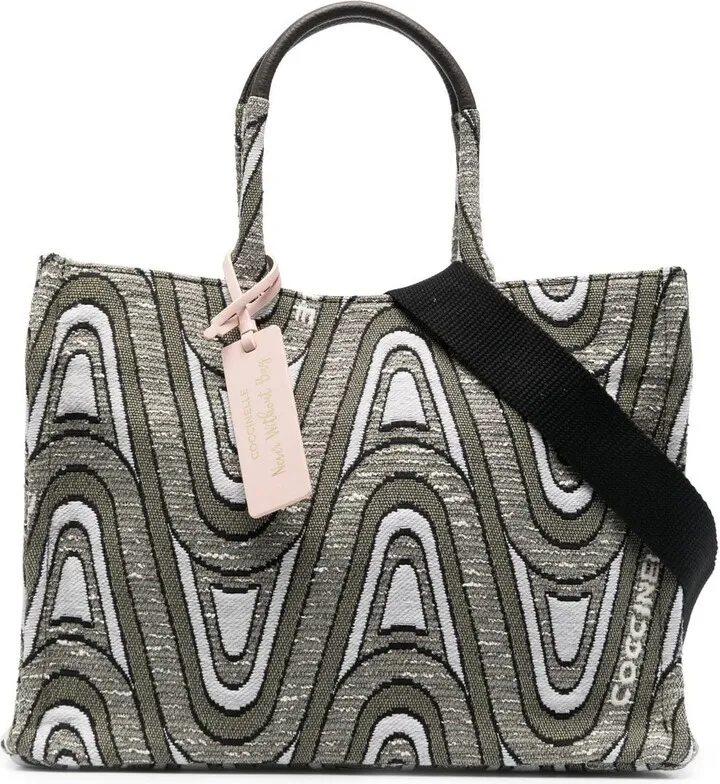 Abstract-Pattern Tote-Bag