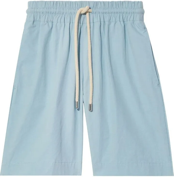 Drawstring Knee-Length Shorts