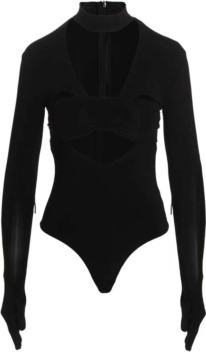 'heart Shaped Gloves Bodysuit