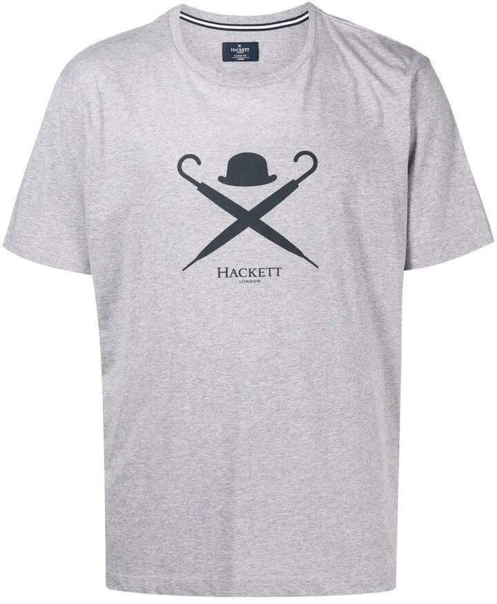 logo-print cotton T-shirt