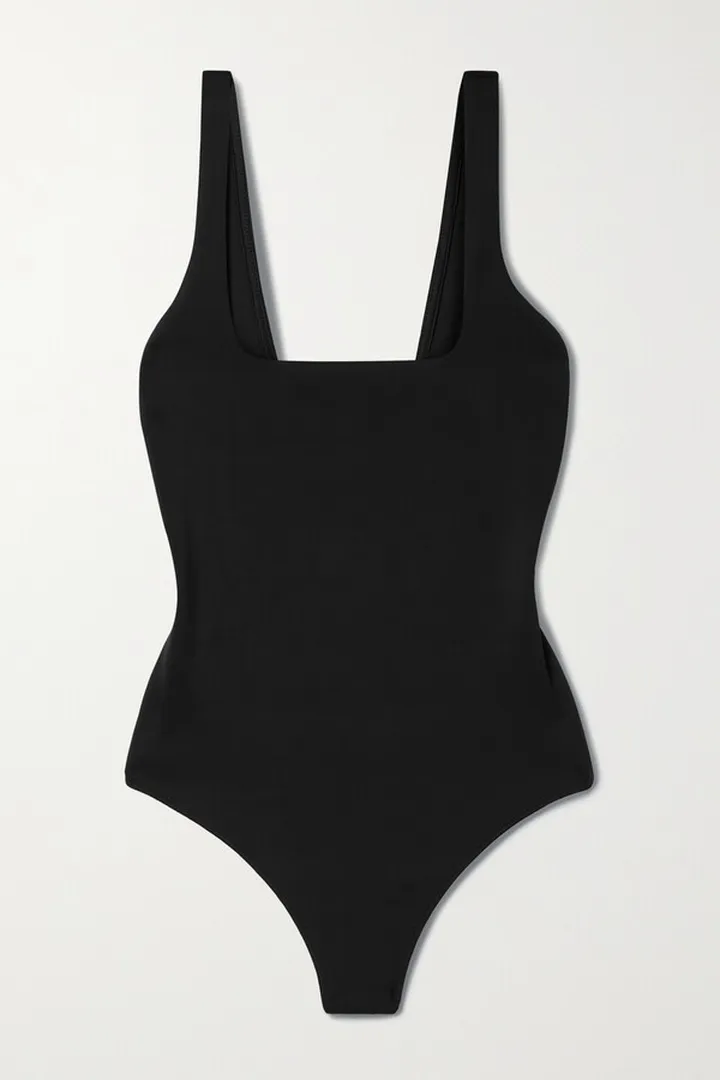 GOOD AMERICAN - Stretch-jersey Thong Bodysuit - Black