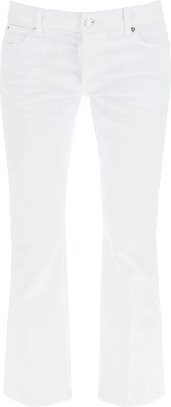 Dsquared2 Bootcut High-Waist Cropped Trousers