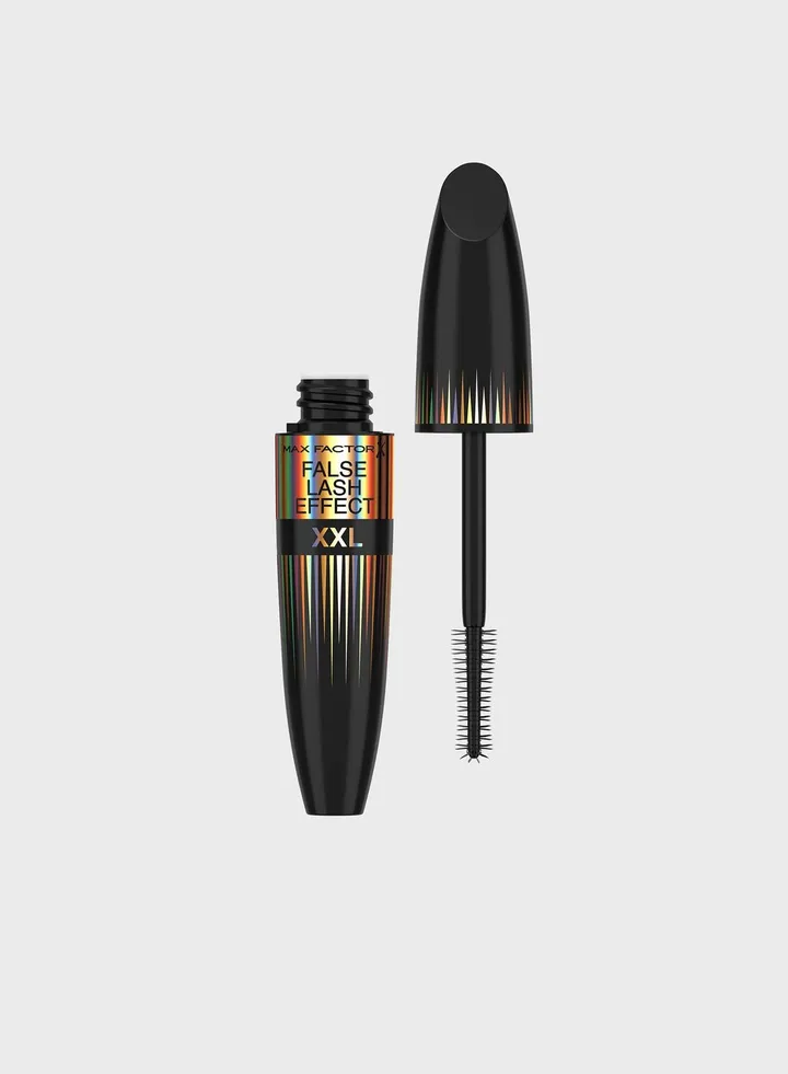 False Lash Effect XXL Mascara - Salon Lash Extension Effect - Full Stretch Formula -Buildable Application - Special Hourglass Brush - Black