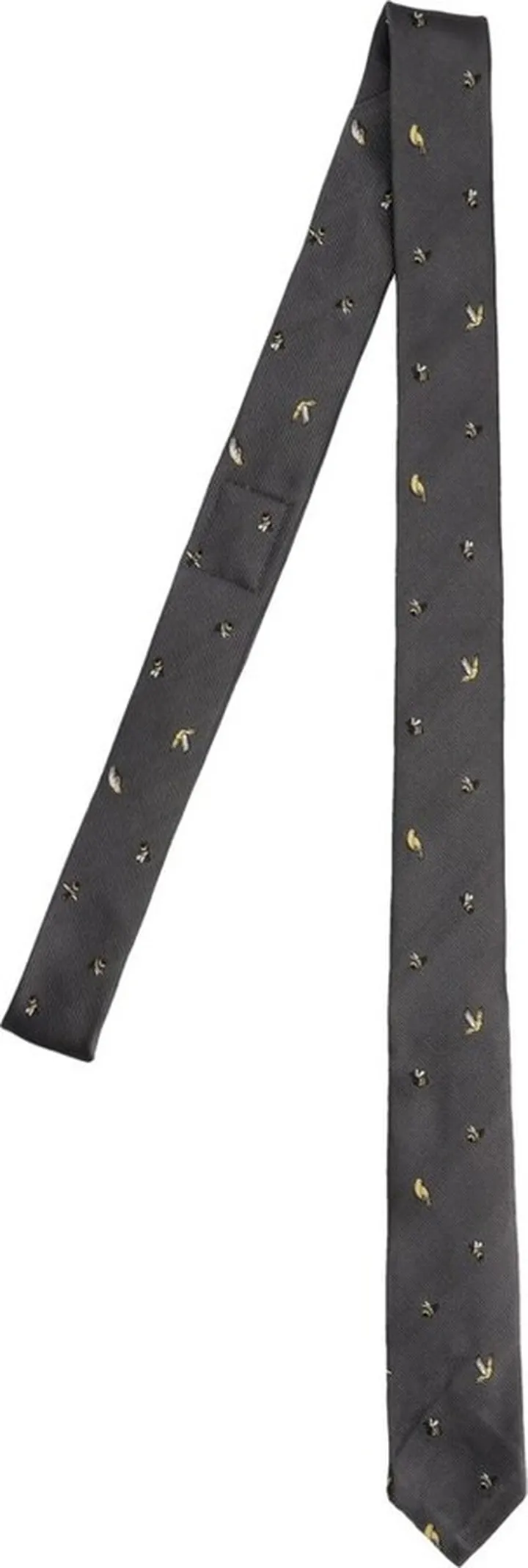 Thom Browne Logo-Patch Tie