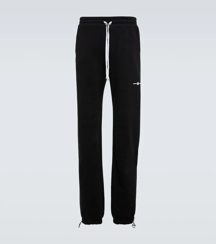 Micro MA Bar cotton sweatpants